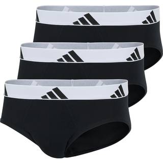adidas 3-pak Active Flex Cotton Brief - White/Black - Large * Kampagne *
