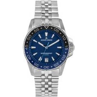Jacques Lemans Liverpool Diver 1-2205I - Herre - 41 mm - Quartz - Mineralglas