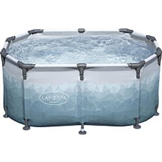 Lay-Z Glacial dip Isbad m/pumpe 150 x 90 x 65 cm