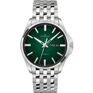 Junghans 27/4518.44 Meister S Herrenuhr Automatik Stahl/Dunkelgrün