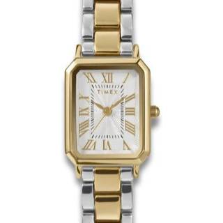 TIMEX Womens Dress i tofarvet med lænke