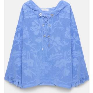 Dorothee Schumacher Cosy Towelling cotton terry hoodie - blue - L