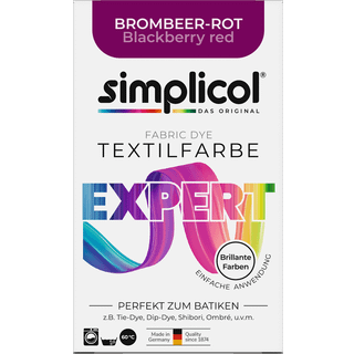 simplicol Tekstilfarve Expert brombærrød