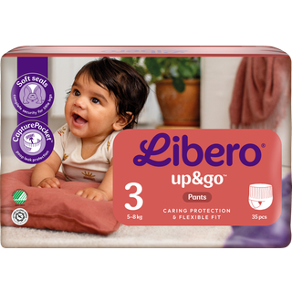 Libero Up&Go bukseble str. 3, 35 stk., 5-8 kg