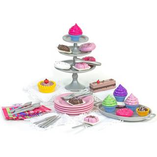 Sophia's 18 """" Doll 39 pc. Realistiske desserter viser bakker og service til fire s?t