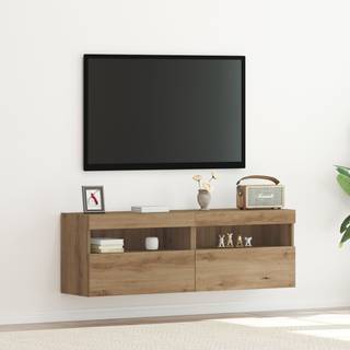Tv Vægskab Artisan Eg 60 X 30 X 40 Cm Konstrueret Træ
