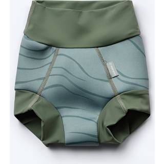 Watery blebadebukser til børn - Neoprene Swim Nappy - Fjord Green