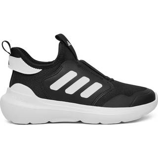 adidas adidas Black/White Tensaur Comfort Slip On Junior Trainers