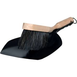 Fejesæt træ/metal sort