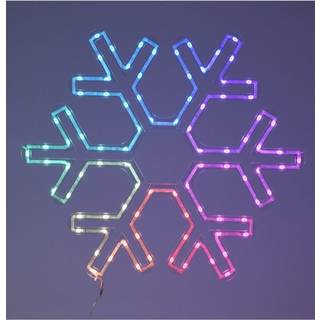 Julepynt Lifetime RGB Snefnug 50 x 43 cm LED RGB