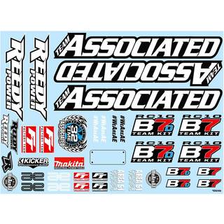 Team Associated - AE92465 - RC10B7 Decal Sheet