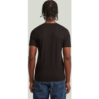 GRAW Slim T-Shirt 2-Pack - Black - Men