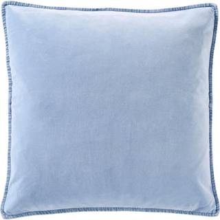 Velour Pude - Cornflower (09) - 50x50