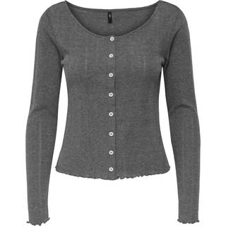 ONLY Cardigan - Tenna - Dark Grey Melange