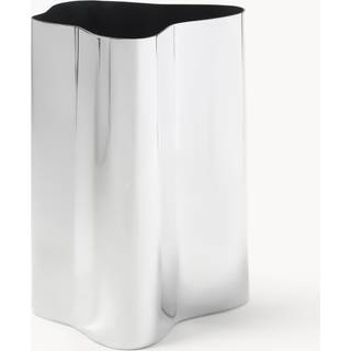 Vase Vine af rustfrit stål, H 18 cm