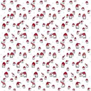 Arvidssons Textil Julian voksdug Offwhite/Rød