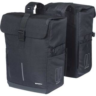 Pakkeholder taske Basil Move Doublebag MIK 30L Black
