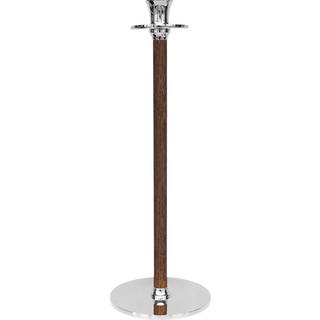 Hilke Collection Alto Basso Lysestage 30 Cm /forniklet - Lysestager Valnød Silver - 2022-HWNP35