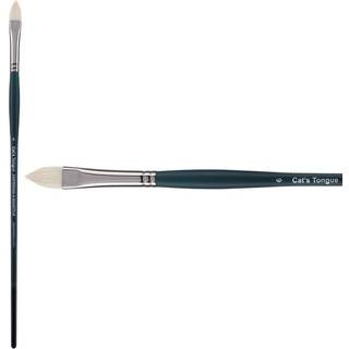 Kreativ Mark Imperial Professional Chungking Hog Bristle Brushes - Softest og Fullest Bristle Brush til olie akrylmaleri og mere! - [Cat's Tounge