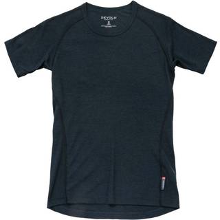 Devold Women's Lauparen Merino 190 Base Tee Merino undertøj Damer størrelse S farve blå