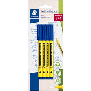 Staedtler FINELINER NORIS WRITING BLÅ 4/BK