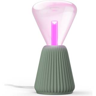 Philips Lightguide triangulær + Cone bordlampe (salviegrøn)