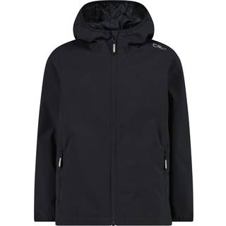 CMP Kid's Jacket Fix Hood Clima Protect Softshelljakke Børn størrelse 110 farve sort