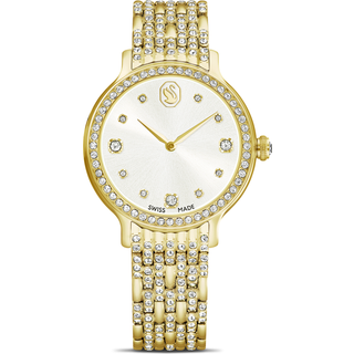Imber Uhr, Schweizer Produktion, Metallarmband, Goldfarben, Vergoldetes Finish