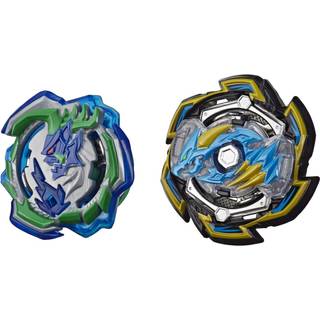 Beyblade Burst Rise Hypersphere Dual Pack Rock Dragon D5 & Ogre O5-2 H?jre-spin k?mpende topleget?j i alderen 8 & op