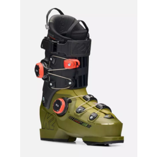 K2 Cortex Zonal 120 BOA, skistøvler, herre, sort/grøn