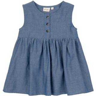 PETIT PIAO Kjole SL Woven - DENIM BLUE