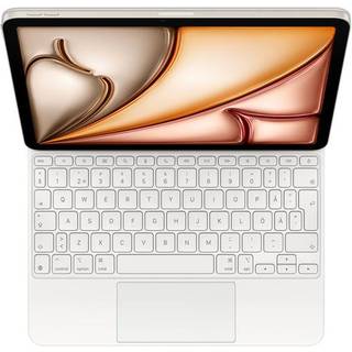 Apple Magic Keyboard for iPad Air M3 11" - White - Tastatur & Folio sæt - Svensk - Hvid