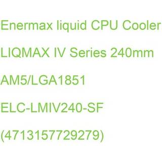Enermax LIQMAX IV 240mm Black LCD - CPU Vandkøling