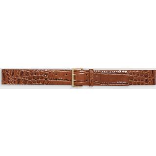 Mila Belt - Embossed Brown M/l