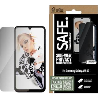 Samsung Galaxy A26 (5G) - SAFE by PanzerGlass - Ultra-Wide Fit Skærmbeskyttelsesglas - Privacy Funktion - Gennemsigtig
