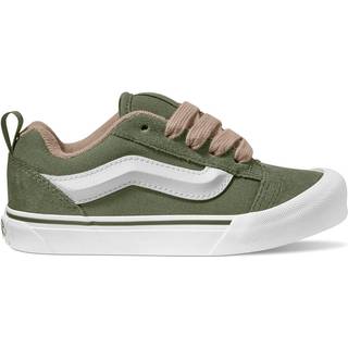 Vans - Kids Knu Skool Shoes (4-8 Years), Green, Size: 33 - Green - 33