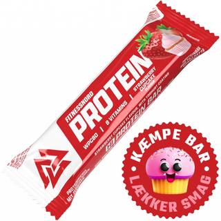Fitnessnord Jordbær Cupcake proteinbar (24 x 55 g)