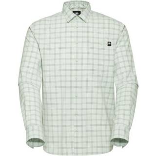 Mammut Lenni Longsleeve Shirt Skjorte Herrer størrelse XL farve hvid/grå