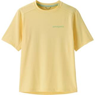 Patagonia Kid's Cap SW T-Shirt Funktionsshirt Børn størrelse XL farve beige