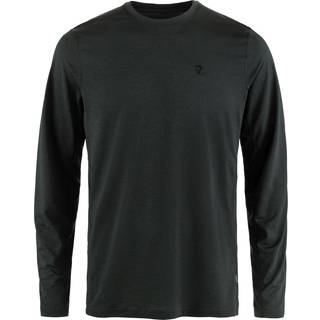 Fjällräven Abisko Day Hike L/S Longsleeve Herrer størrelse L farve sort
