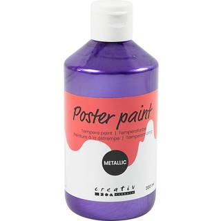 Metallic Temperamaling Lilla 300ml - Glitrende Effekt