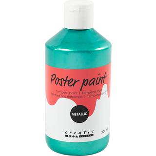 Metallic Temperamaling Grøn 300ml - Glitrende Effekt