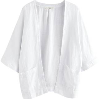 Next White 100% Linen Jacket