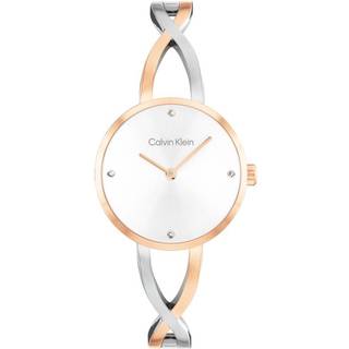 Two Tone Plated Steel Bracelet Watch - Multi - One Size
