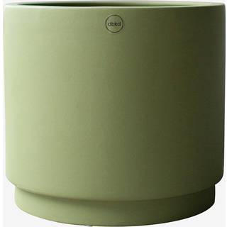 DBKD Solid krukke green Stor, Ø24 cm