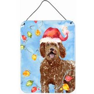 """"Carolines Treasures Julelys Labradoodle D?rh?ngende prints v?gdekoration Multicolor""""