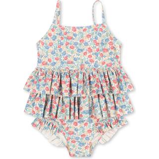 Konges Sløjd Manuca Frill Badedragt Fiola 18 months  Creme  18 måneder  kvinde