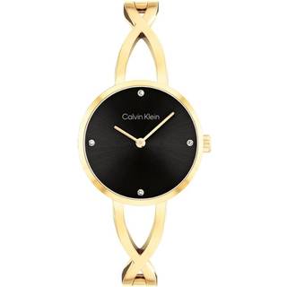 Gold Plated Steel Bracelet Watch - Gold - One Size