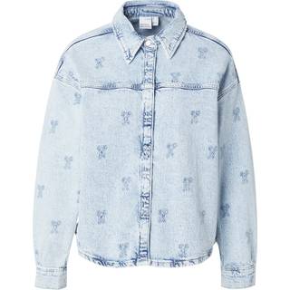 Hayden Oversized Denimskjorte, Light Blue Denim, XL