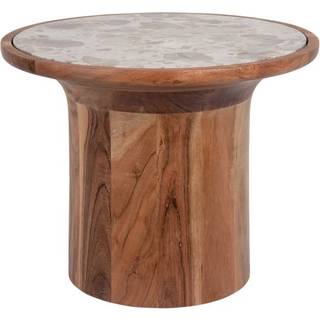 Leitmotiv Tubo loungebord Ø45cm mango træ